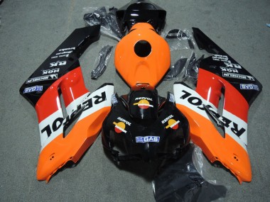 Kits Carenado ABS Honda CBR1000RR 2004-2005 - Naranja Blanco Rojo Negro Brillante Repsol Asequibles