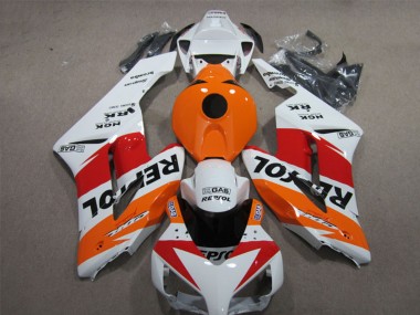 Carenados Moto Honda CBR1000RR 2004-2005 - Blanco Naranja Rojo Negro Repsol Asequibles