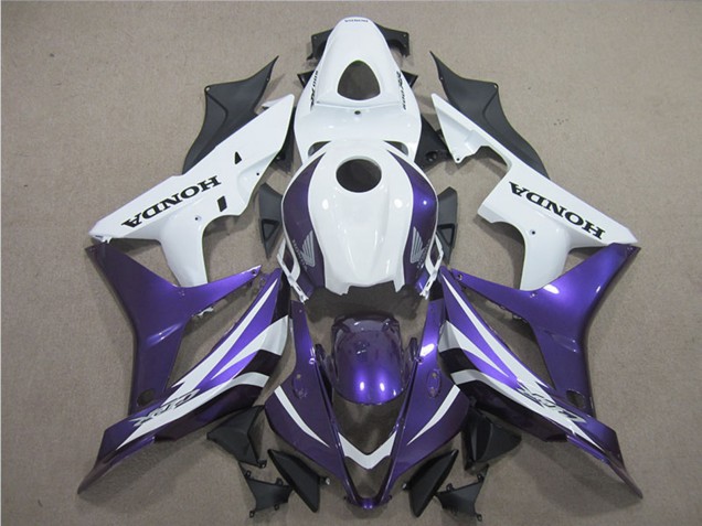 Carenados Moto Honda CBR1000RR 2004-2005 - Blanco Púrpura Asequibles
