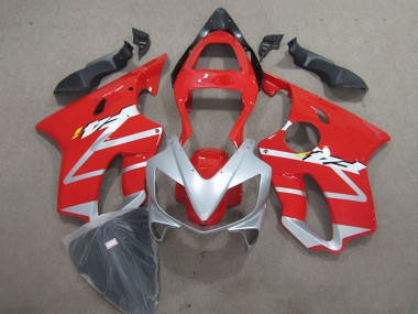 Carenado Moto Honda CBR600 F4i 2001-2003 - Plata Rojo Asequibles