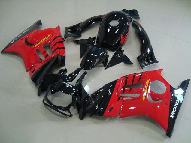 Kits Carenado Moto Honda CBR600 F3 1995-1996 - Rojo Negro Brillante Asequibles