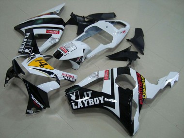 Carenados Moto Honda CBR900RR 954 2002-2003 - Blanco Amarillo Negro Brillante Rizoma Playboy 14 Asequibles