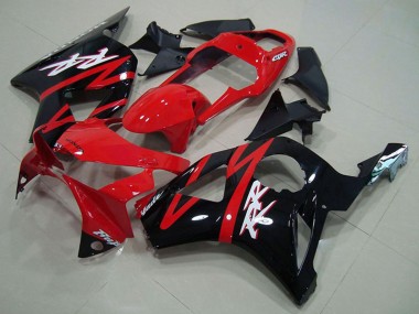 Carenado Moto Honda CBR900RR 954 2002-2003 - Rojo Negro Brillante Raya Asequibles