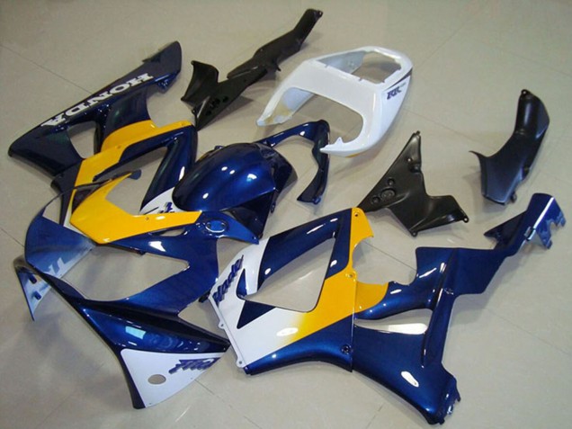 Carenados Moto Honda CBR900RR 929 2000-2001 - Blanco Azul Amarillo Asequibles