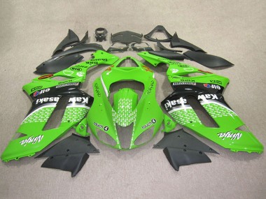 Carenados Moto Kawasaki ZX6R 2007-2008 - Verde Touch4 4 Asequibles