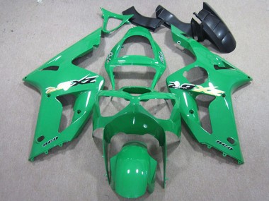 Kits Carenado Moto Kawasaki ZX6R 2003-2004 - Verde Asequibles