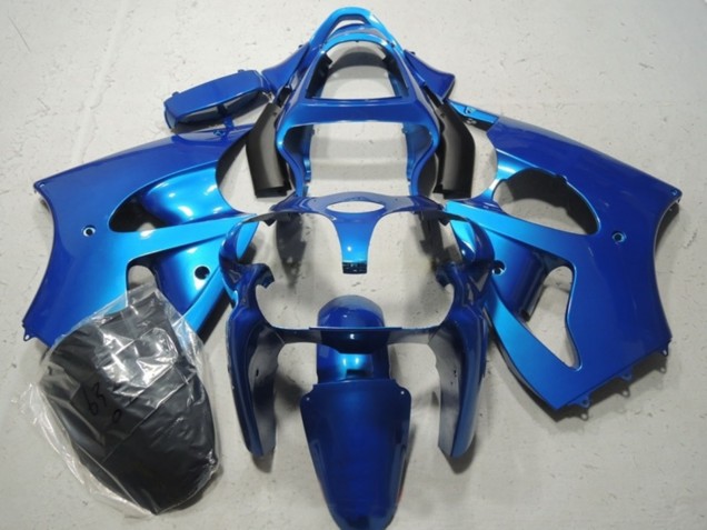 Carenado Moto Kawasaki ZX6R 2000-2002 - Azul Asequibles