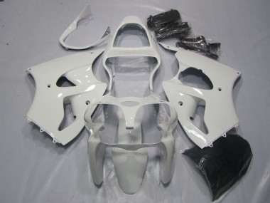 Carenados Moto Kawasaki ZX6R 2000-2002 - Blanco Asequibles