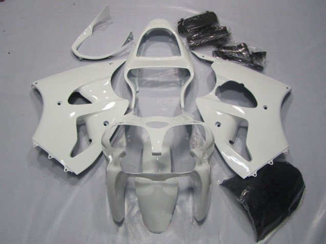 Carenados Moto Kawasaki ZX6R 2000-2002 - Blanco Asequibles
