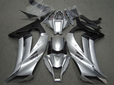Carenados Moto Kawasaki ZX10R 2011-2015 - Plata Negro Mate Asequibles