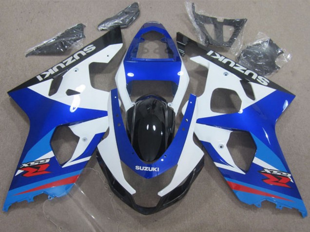 Carenados Moto Suzuki GSXR 600 2004-2005 - Blanco Azul Rojo Asequibles
