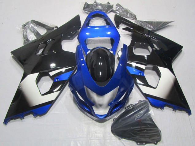 Carenados Moto Suzuki GSXR 600 2004-2005 - Azul Blanco Negro Asequibles