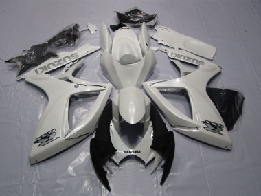 Carenado Moto Suzuki GSXR 600 2006-2007 - Blanco Asequibles