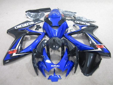 Carenado Moto Suzuki GSXR 600 2006-2007 - Azul Blanco Negro Brillante Rojo Asequibles