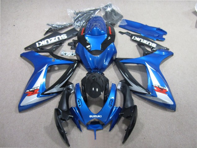 Carenados Moto Suzuki GSXR 600 2006-2007 - Azul Blanco Negro Brillante Rojo Asequibles