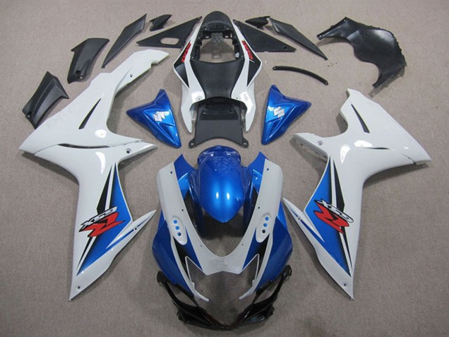 Carenados Moto Suzuki GSXR 600 2011-2024 - Blanco Azul Negro Rojo Asequibles
