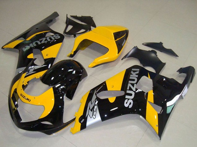Carenados Moto Suzuki GSXR 750 2001-2003 - Amarillo Negro Asequibles