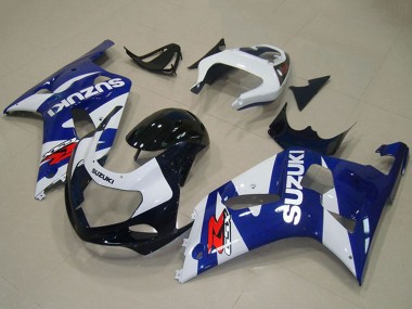 Carenados Moto Suzuki GSXR 750 2001-2003 - Azul Blanco Asequibles