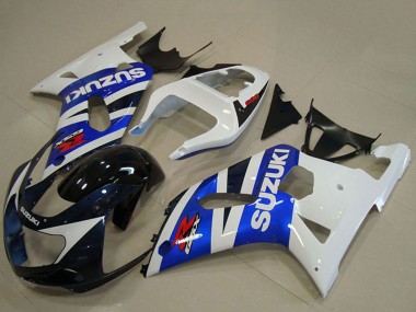 Carenados Moto Suzuki GSXR 750 2001-2003 - Blanco Azul Negro Brillante Rojo Asequibles