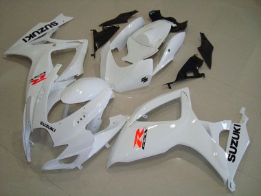 Carenados Moto Suzuki GSXR 750 2006-2007 - Blanco Asequibles