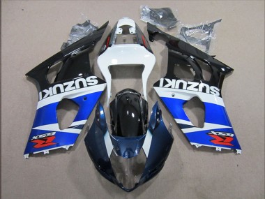 Carenado Moto Suzuki GSXR 1000 2003-2004 - Blanco Azul Negro Rojo Asequibles