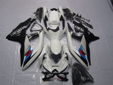 Kits Carenado Moto Suzuki GSXR 1000 2007-2008 - Blanco Azul Negro Rojo Asequibles