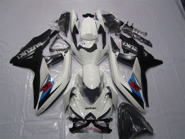 Kits Carenado Moto Suzuki GSXR 1000 2007-2008 - Blanco Azul Negro Rojo Asequibles