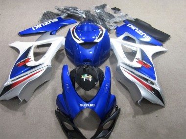 Carenado Moto Suzuki GSXR 1000 2007-2008 - Blanco Azul Negro Rojo Asequibles