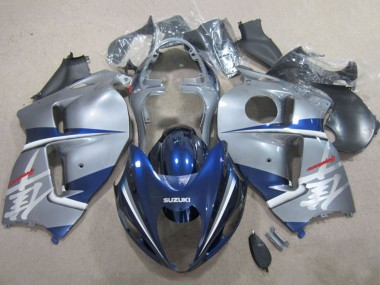 Carenados Moto Suzuki GSXR 1300 Hayabusa 1996-2007 - Plata Azul Asequibles