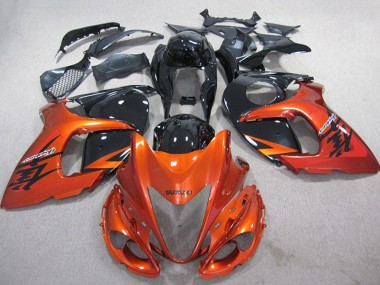 Carenados Moto Suzuki GSXR 1300 Hayabusa 2008-2020 - Naranja Negro Asequibles