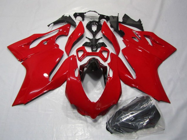 Kits Carenados Moto Ducati 1199 2011-2014 - Rojo Asequibles