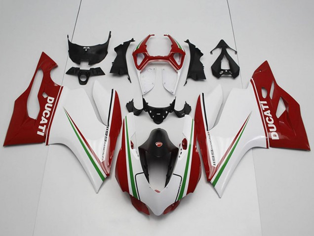Carenado Moto Ducati 1199 2011-2014 - Blanco Rojo Negro Verde Asequibles