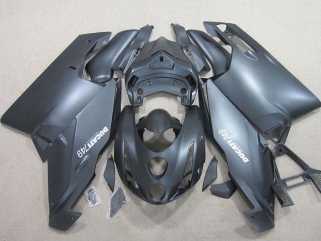 Carenados Moto Ducati 749 2003-2004 - Negro Mate Asequibles