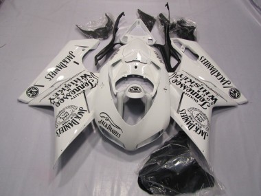 Carenados Moto Ducati 1098 2007-2014 - Blanco Jack Daniels Asequibles