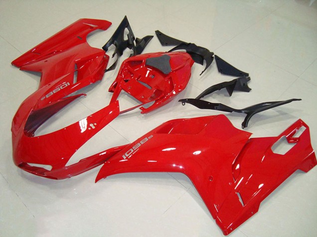Kits Carenado Moto Ducati 1098 2007-2014 - Rojo Asequibles