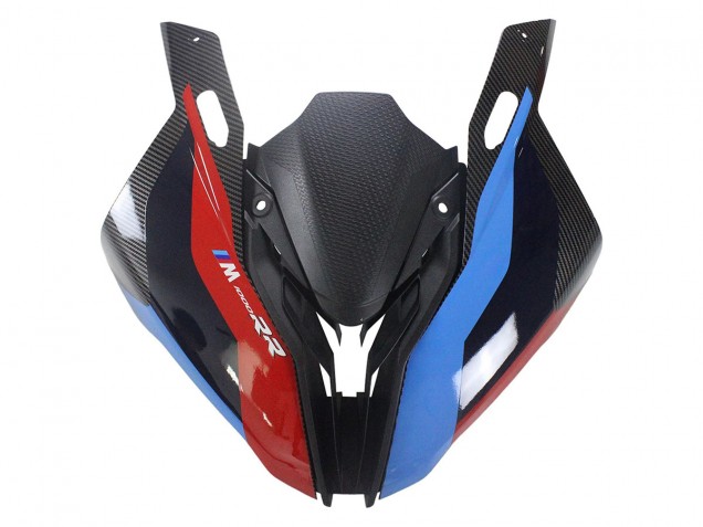 Carenados Moto BMW S1000RR 2023-2024 - Azul Rojo FibraCarbono Asequibles