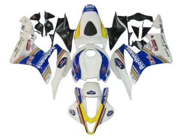 Carenados Moto Honda CBR600RR 2007-2008 - Blanco Azul Amarillo Rothmans Asequibles