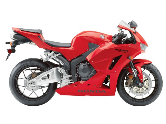 Carenado Moto Honda CBR600RR 2013-2023 - Rojo Asequibles