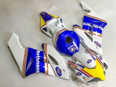 Carenados Moto Honda CBR1000RR 2004-2005 - Blanco Azul Amarillo Rothmans Asequibles