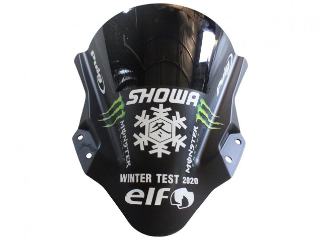 Carenados Moto Kawasaki EX400 2018-2024 - Negro Mate Verde Monstruo Showr Nieve Asequibles