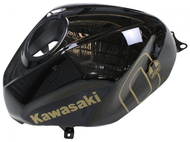 Carenados Moto Kawasaki EX400 2018-2024 - Oro Negro Brillante Asequibles