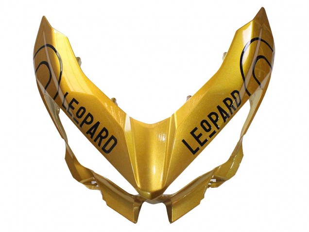 Carenados Moto Kawasaki EX400 2018-2024 - Oro Negro Brillante Asequibles