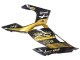 Carenados Moto Kawasaki EX400 2018-2024 - Oro Negro Brillante Asequibles