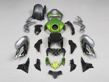 Carenados Moto Kawasaki Z900 2020-2024 - Verde Negro Gris Asequibles