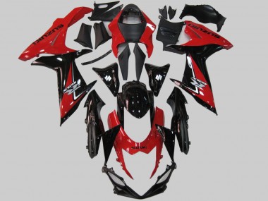 Carenados Moto Suzuki GSXR 600/750 2011-2024 - Rojo Negro Asequibles