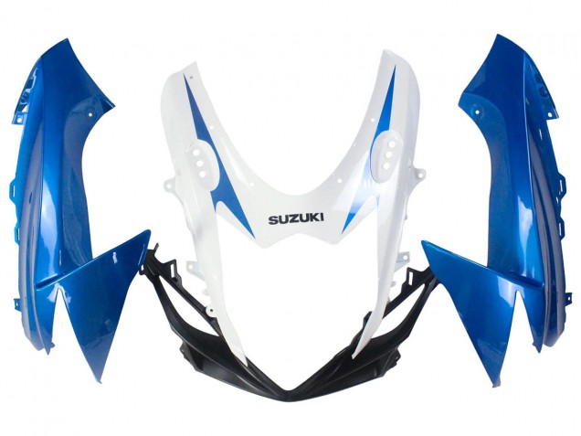Carenados Moto Suzuki GSXR 600/750 2011-2024 - Azul Blanco Asequibles
