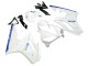 Carenados Moto Triumph Daytona 675 2006-2008 - Blanco Azul Asequibles
