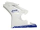 Carenados Moto Triumph Daytona 675 2006-2008 - Blanco Azul Asequibles