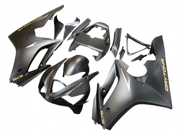 Carenados Moto Triumph Daytona 675 2006-2008 - Negro Mate Asequibles