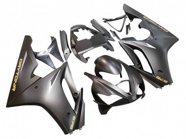 Carenados Moto Triumph Daytona 675 2006-2008 - Negro Mate Asequibles